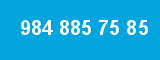 984 885 75 85 984 885 75 85